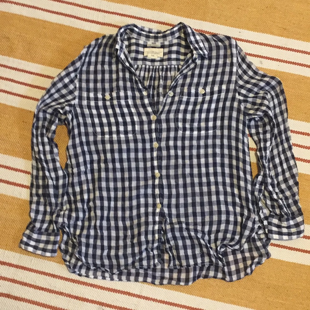 Ralph Lauren plaid button down sz L